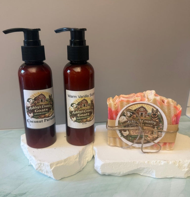 Goat Milk Soap and Lotion